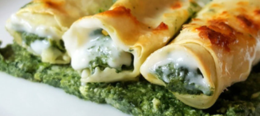 Cannelloni Ricotta e Spinaci