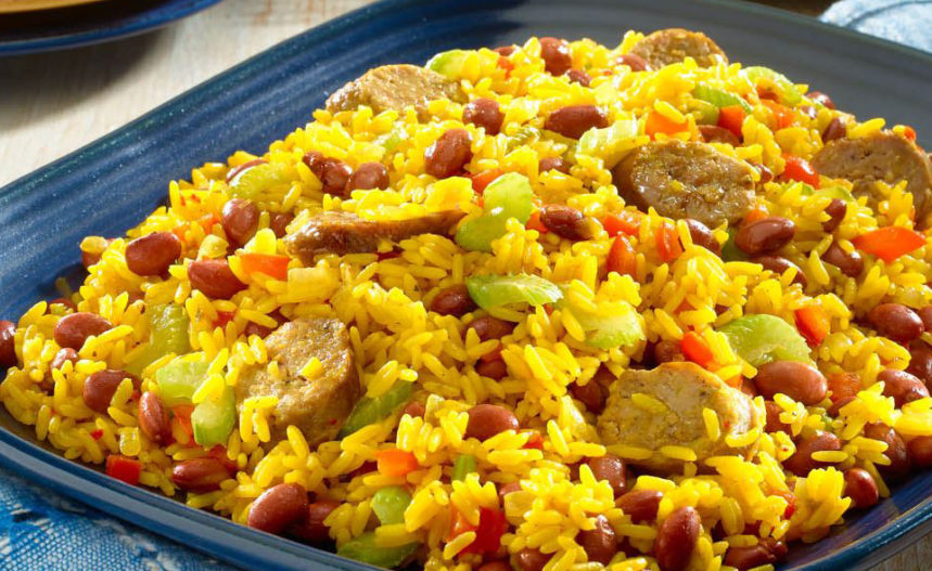 Rice with Saffron and Sausages