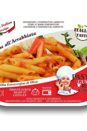 Arrabbiata Sauce Penne Cover Pasta Ready To Eat