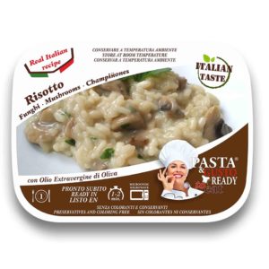 Risotto with Mushrooms Pasta Ready to Eat