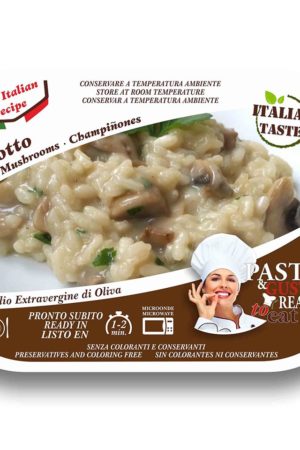 Risotto with Mushrooms Pasta Ready to Eat