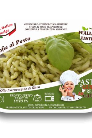 Trofie al Pesto Cover Pasta Ready to Eat