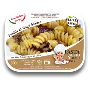 Pasta Ready Meals Fusilli with white meat sauce