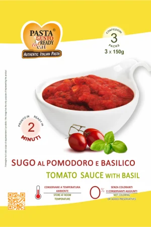 tomato and Basil Sauce. Ready in just 2 minutes. www.pastareadytoeat.com